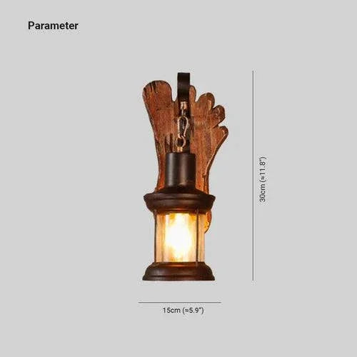 Applique Murale Pirate Au Décor Industriel Rétro - Clowas.fr