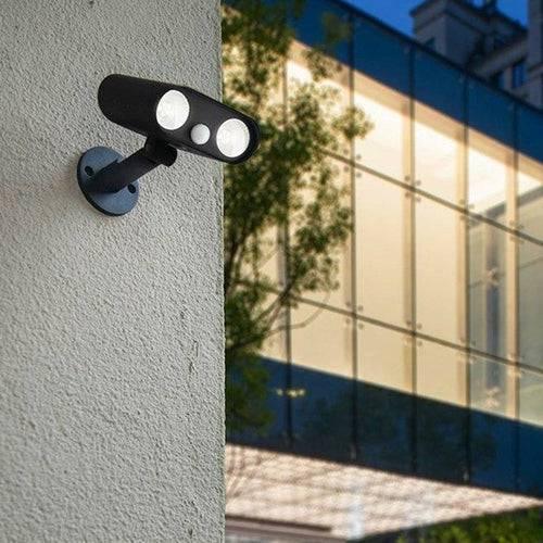 Projecteur Double Tête Étanche Pour L'Extérieur - Clowas.fr