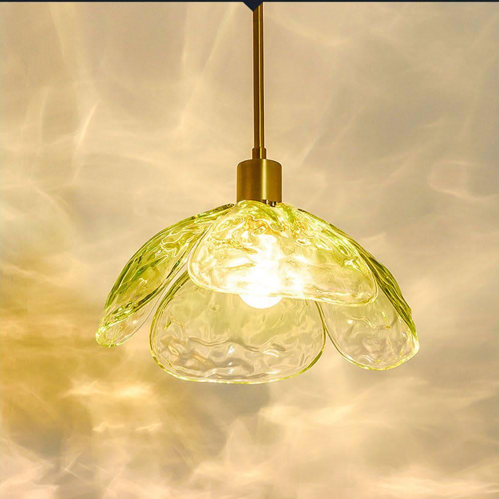 Pendante De Chambre À Coucher Multicolore En Forme De Fleur Lumière - Clowas.fr