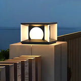 Lampe de Jardin LED Solaire Design Cubique Créatif