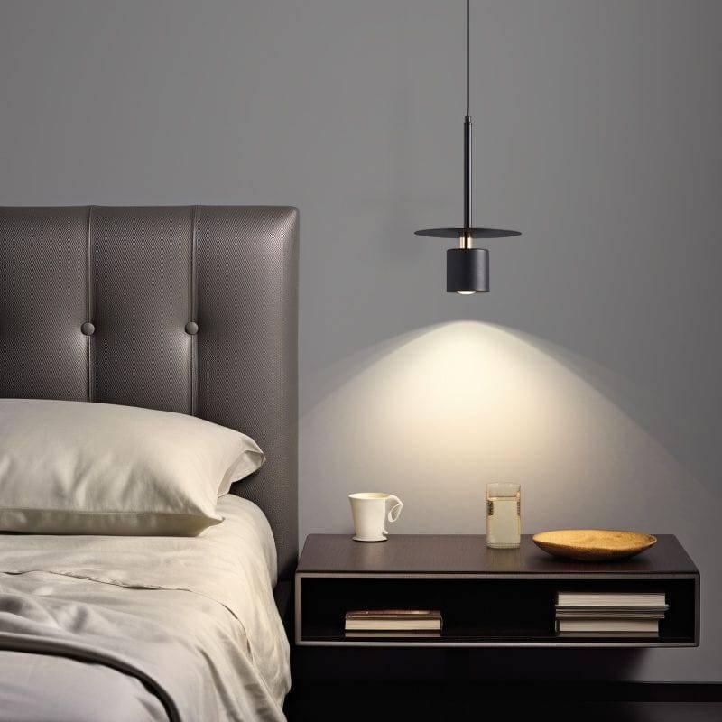 Lustre Cylindrique Noir Pour Restaurant Nordique - Clowas.fr