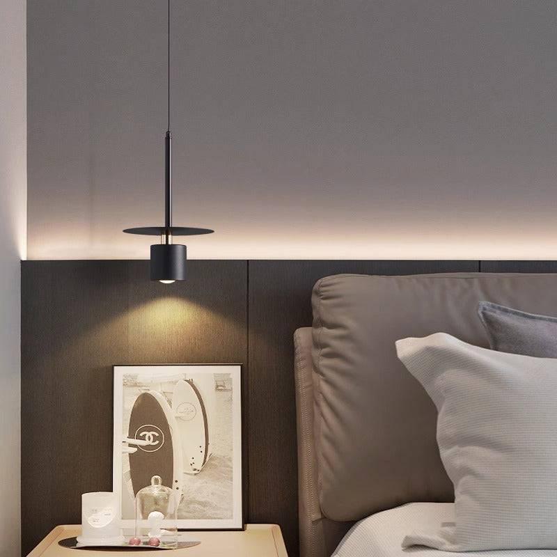 Lustre Cylindrique Noir Pour Restaurant Nordique - Clowas.fr