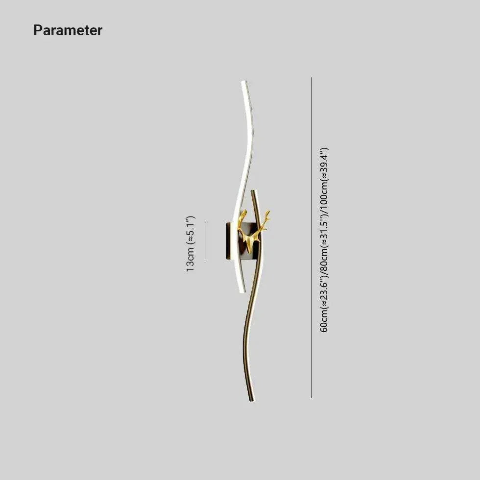 Appliques Murales Longues Modernes Élégantes Minimalistes - Clowas.fr