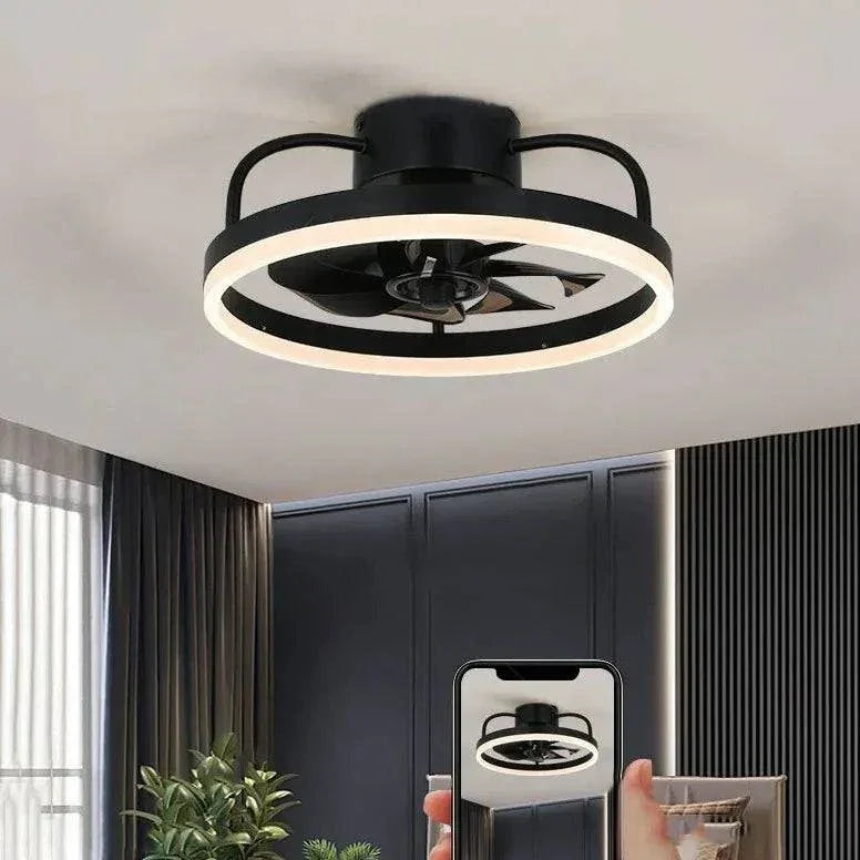 Plafonnier Led Moderne En Anneau Pour Chambre - Clowas.fr
