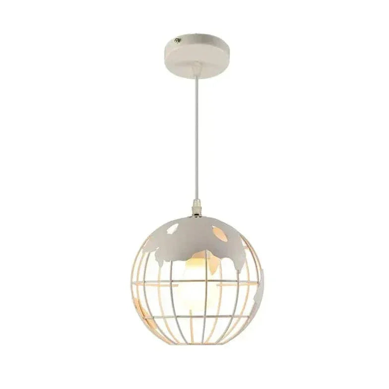Lustre Industriel Rond Design Créatif Moderne - Clowas.fr