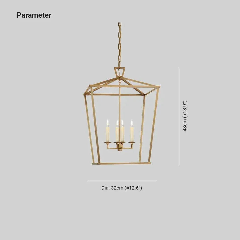 Lanterne Suspendue Vintage Cage À Oiseaux Chandelier - Clowas.fr
