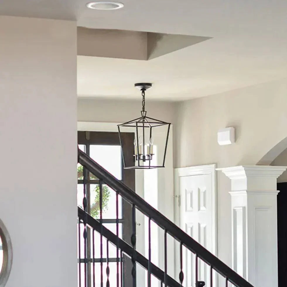 Lanterne Suspendue Vintage Cage À Oiseaux Chandelier - Clowas.fr