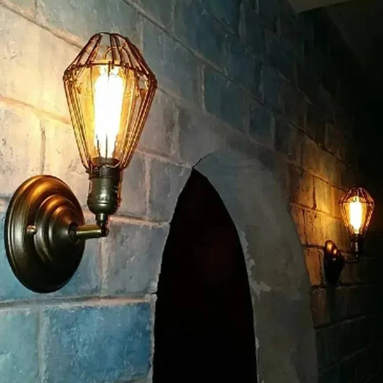 Applique Murale D'Intérieur Rétro Industrielle Élégante - Clowas.fr