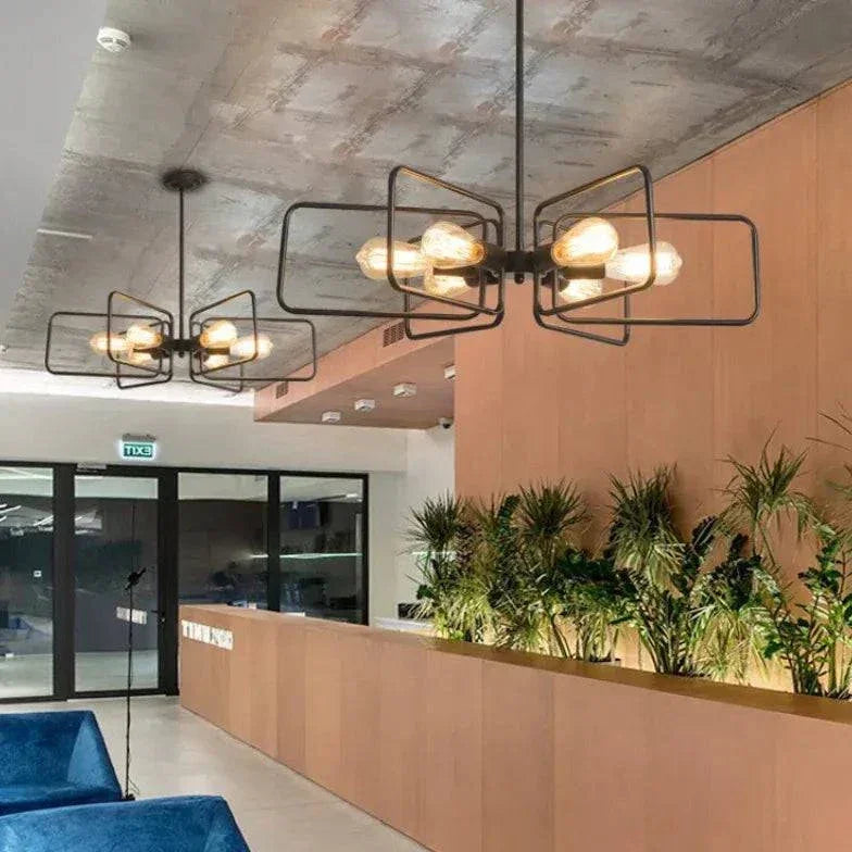 Lustre Salon Salle À Manger Créatif Industriel Métal - Clowas.fr