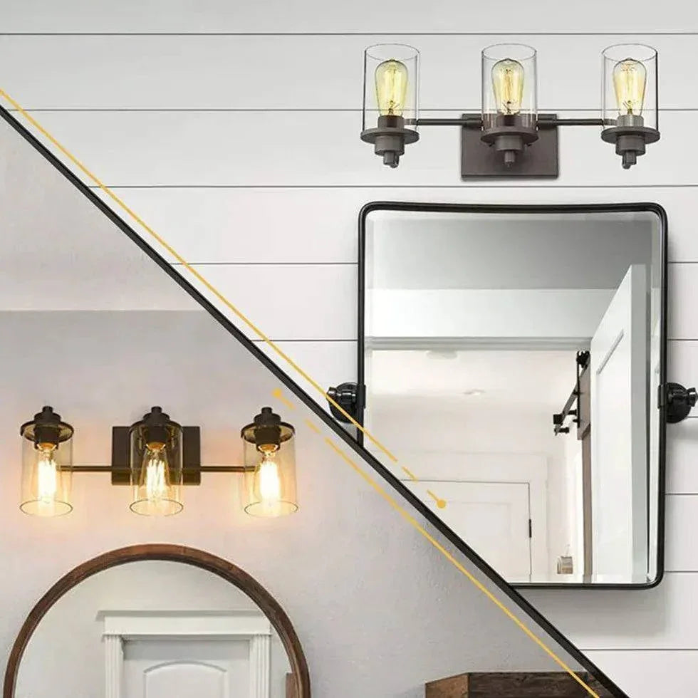 Applique Salle De Bain Murale Moderne Intérieure Verre - Clowas.fr