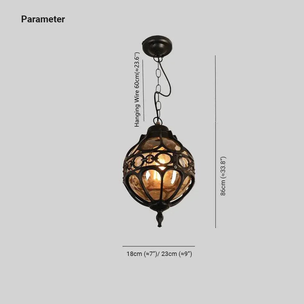 Lampes Design Suspension Créatif Simple Balcon Européen - Clowas.fr