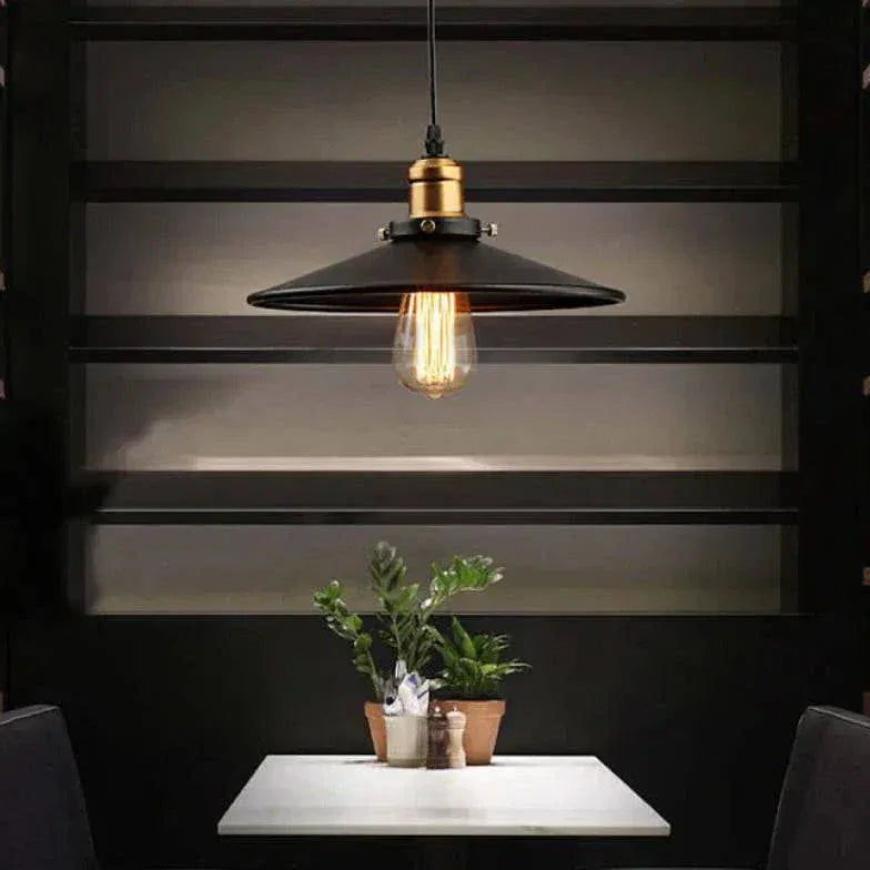 Lampe Suspension Industriel Décorative Classique Fer - Clowas.fr