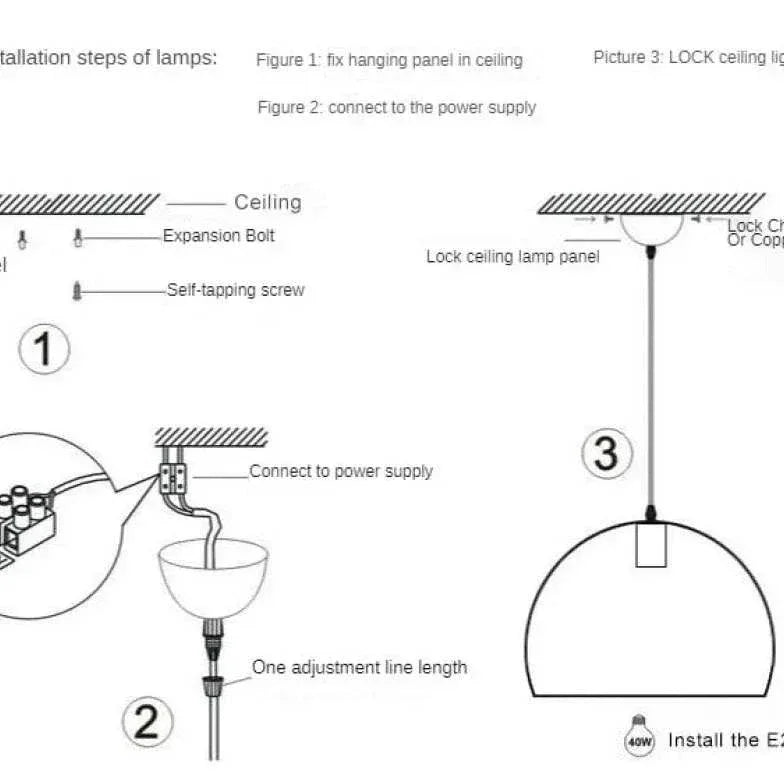 Lampe Suspension Industriel Décorative Classique Fer - Clowas.fr