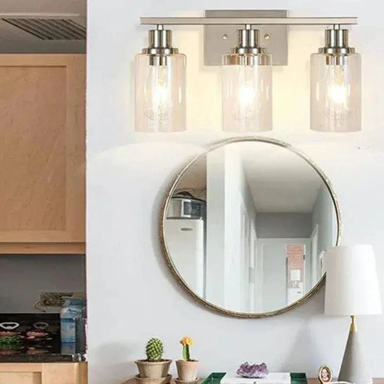 Applique Murale Createur Lampe Moderne Verre Miroir Salle Bain - Clowas.fr