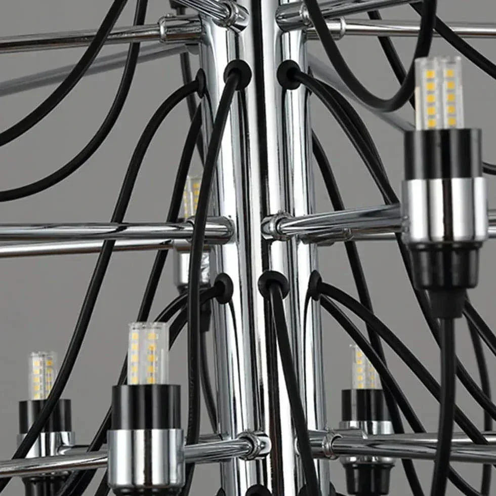 Grand Lustre Industriel Design De Lampes De Restaurant - Clowas.fr