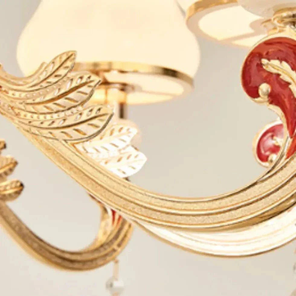 Lustre Baroque Moderne Cristal Européen Luxueux - Clowas.fr