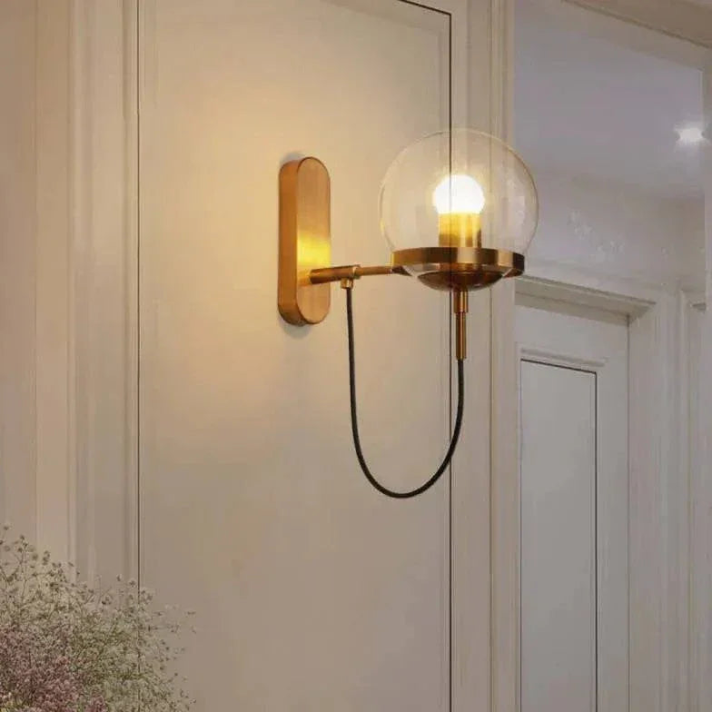 Applique Murale Ronde Design Moderne Minimaliste Élégante - Clowas.fr