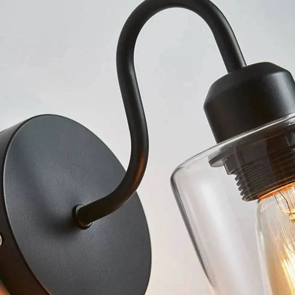 Applique Ampoule Industrielle Créative En Fer Intérieur - Clowas.fr