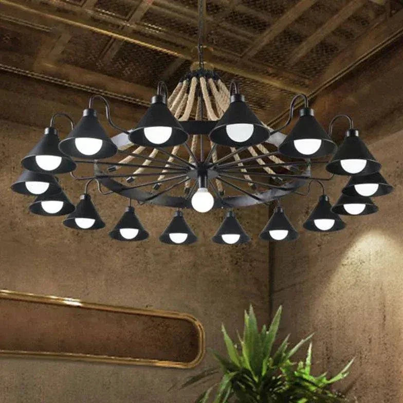 Suspension Vintage En Forme De Roue Pour Bureau - Clowas.fr