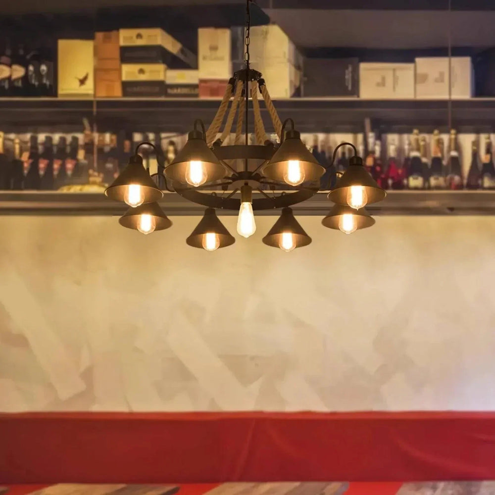 Suspension Vintage En Forme De Roue Pour Bureau - Clowas.fr