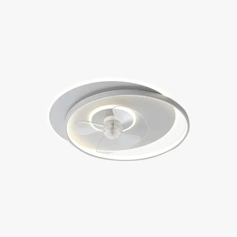 Ventilateur Luminaire De Plafond Led Moderne Ultra-Mince - Clowas.fr