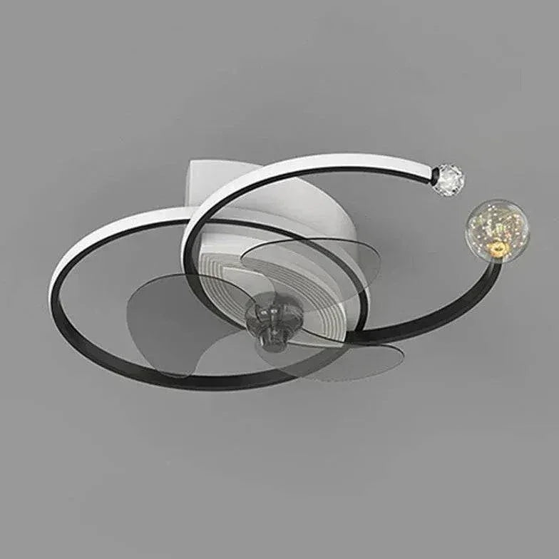 Plafonnier Tendance Ventilateur Silencieux Moderne Luxueux Nordique - Clowas.fr