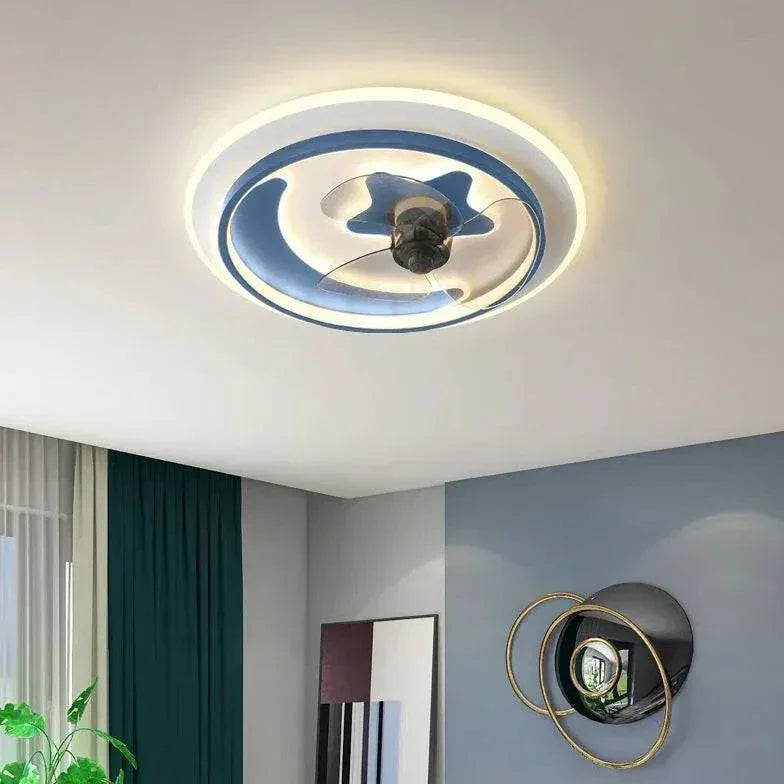 Lumière De Ventilateur Créative Intelligente À Led - Clowas.fr