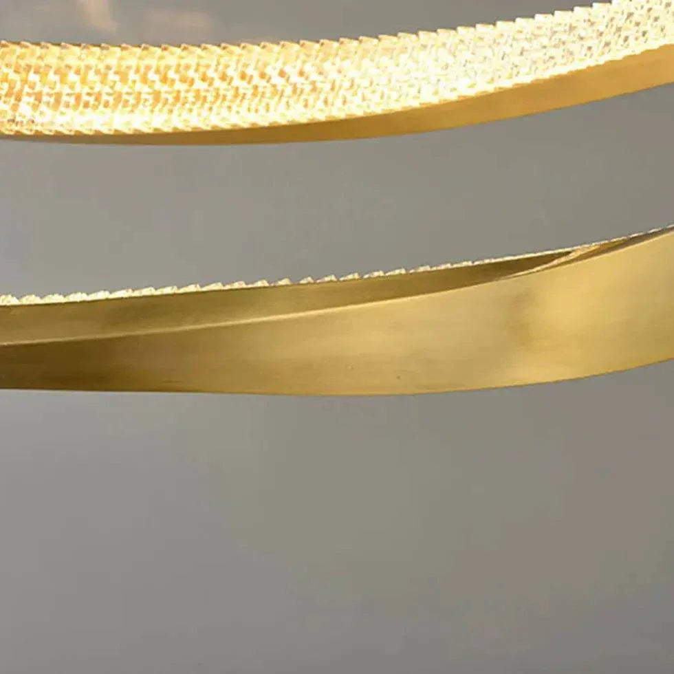 Suspension Led Ronde Moderne Et Luxueuse - Clowas.fr