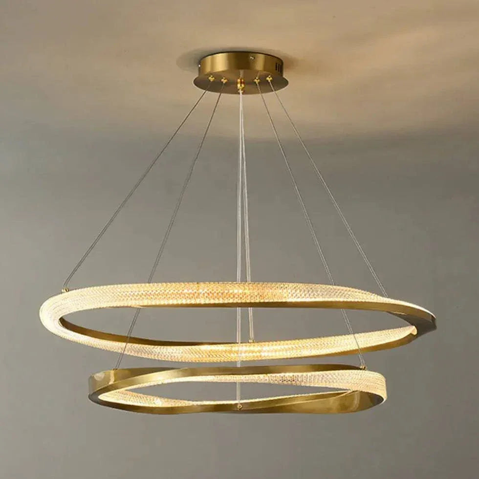 Suspension Led Ronde Moderne Et Luxueuse - Clowas.fr