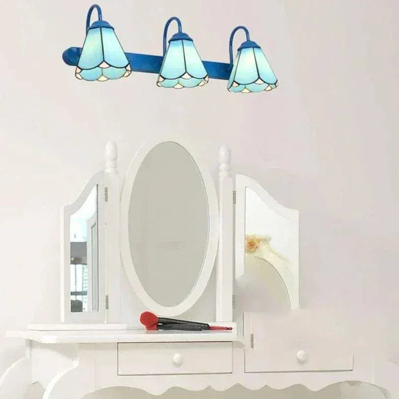 Applique Murale Baroque Verre Coloré - Clowas.fr