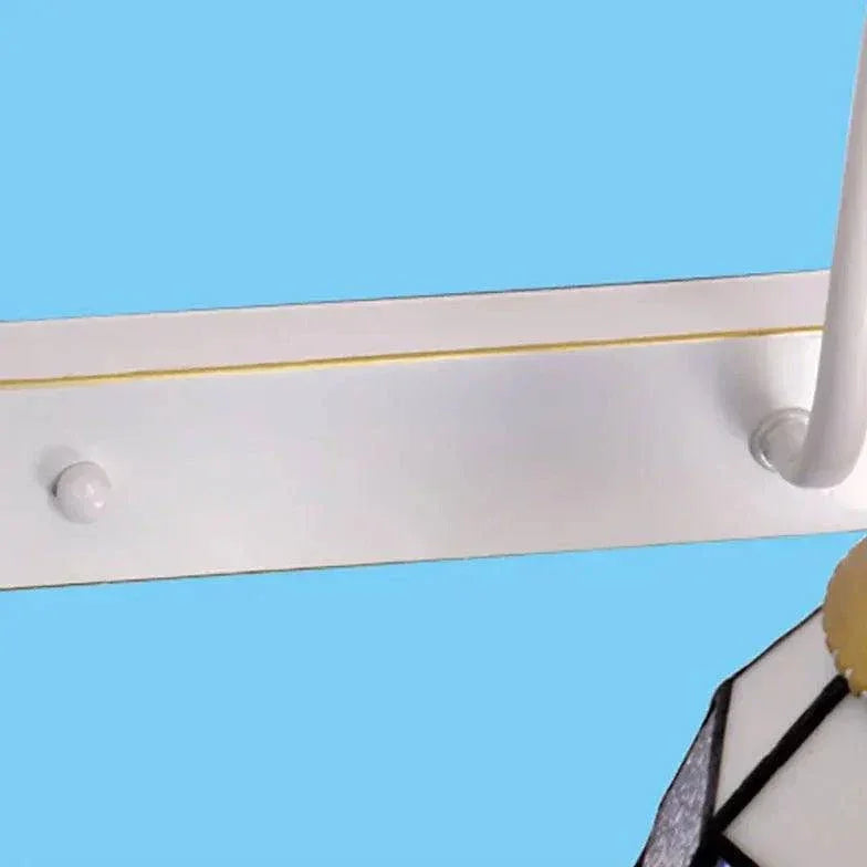 Applique Murale Baroque Verre Coloré - Clowas.fr