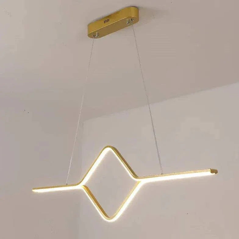 Suspension Led Linéaire Minimaliste Pour Salon - Clowas.fr