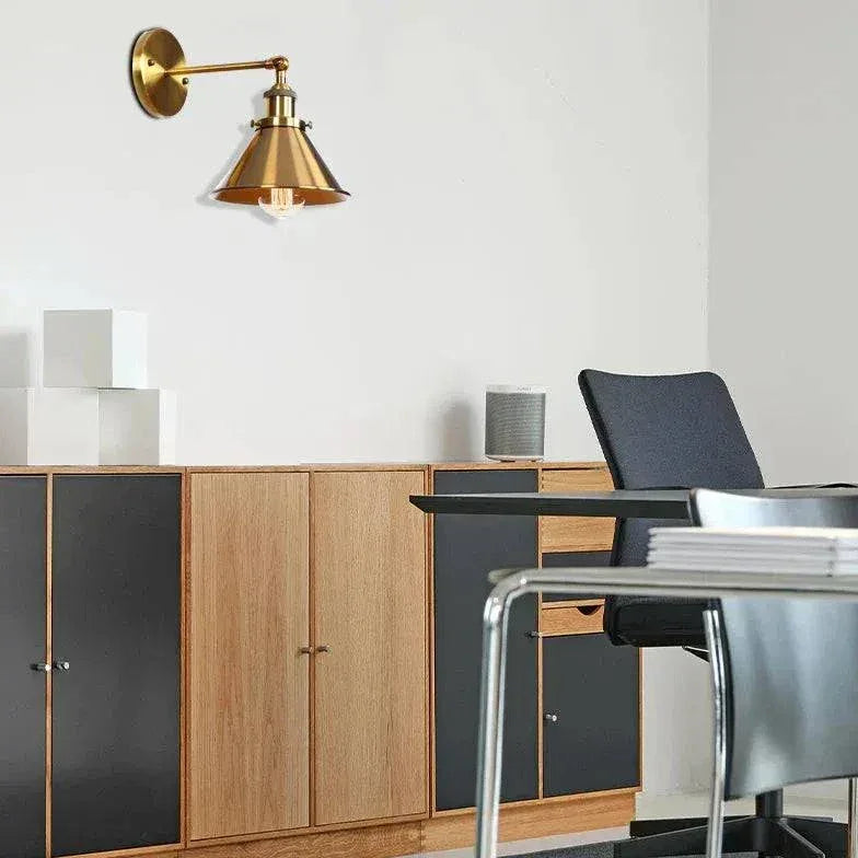 Elégante Applique Vintage Dorée Et Noire - Clowas.fr