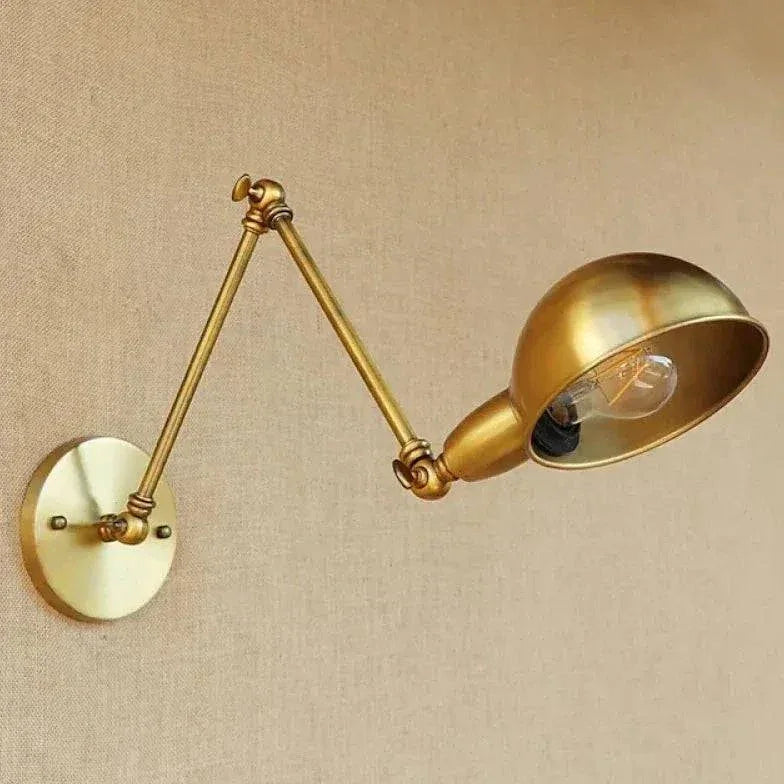 Applique Murale Dorée Salon Industrielle Rétro - Clowas.fr