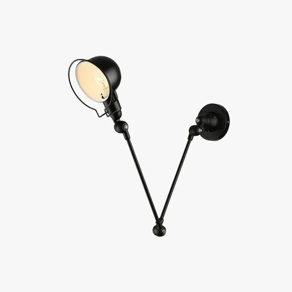 Applique Noires Murales Vintage Avec Bras Pivotant - Clowas.fr