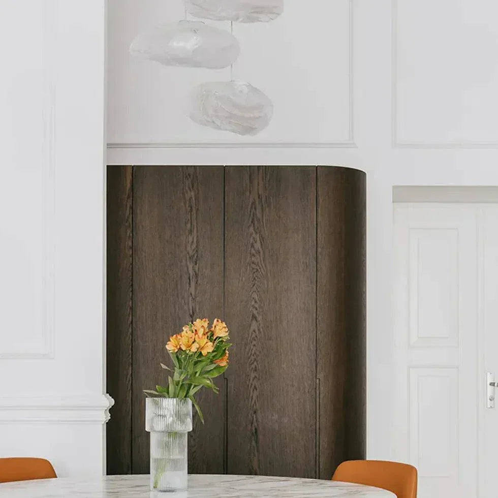 Suspension Verre Ambré Pour Escalier Moderne - Clowas.fr