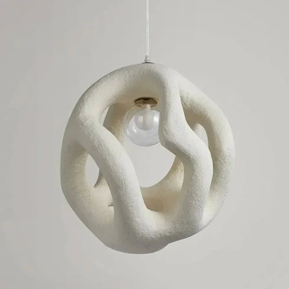 Ancien Lustre Créatif En Opale - Clowas.fr