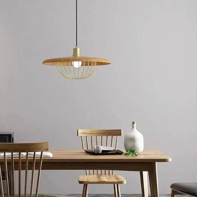 Suspension Ronde Dorée Pour Salle À Manger - Clowas.fr