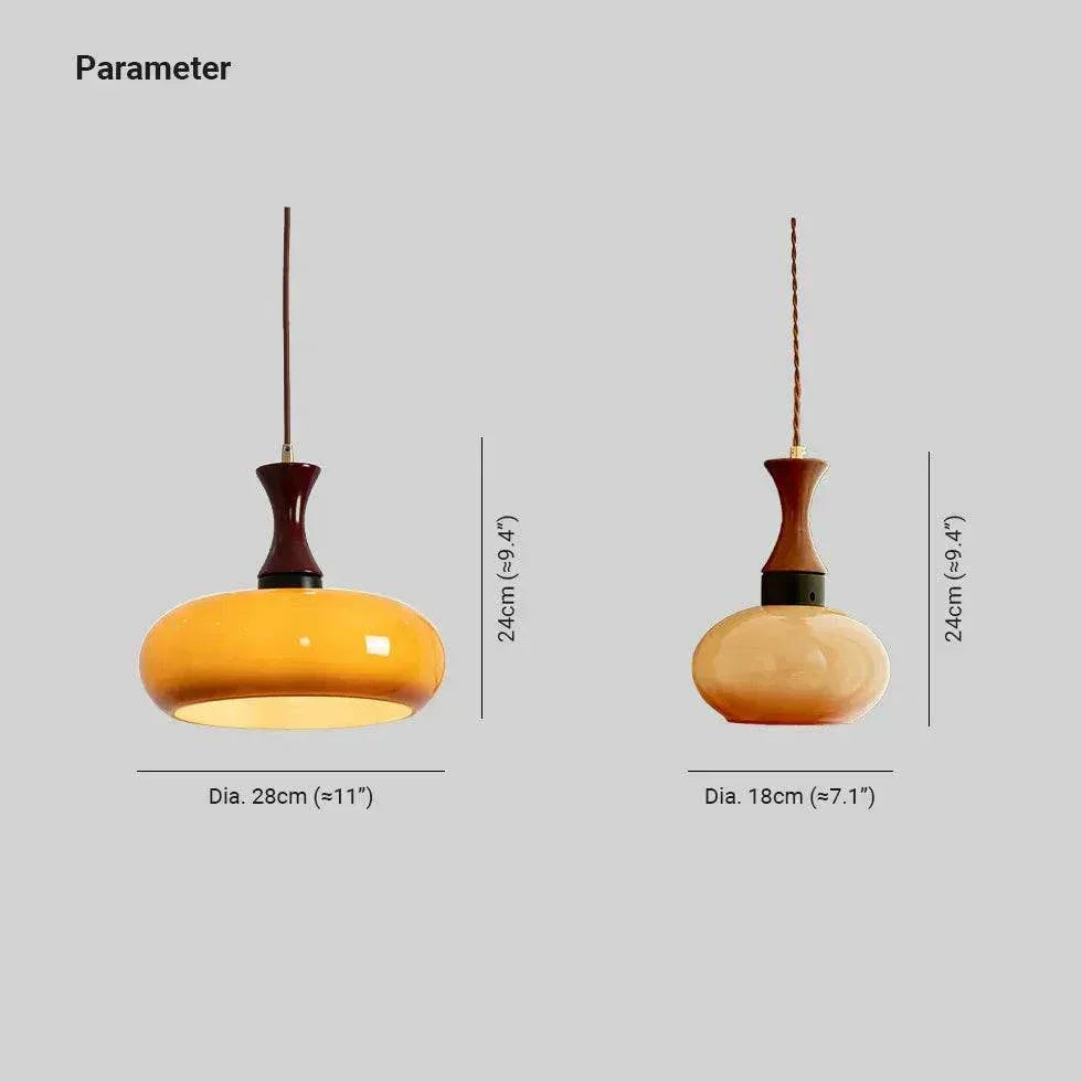 Suspension Marron Vintage Style Japonais Pour Salon - Clowas.fr