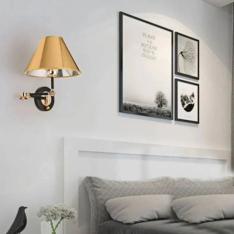 Lampe A Accrocher Murale Industrielle En Cuivre Vintage - Clowas.fr