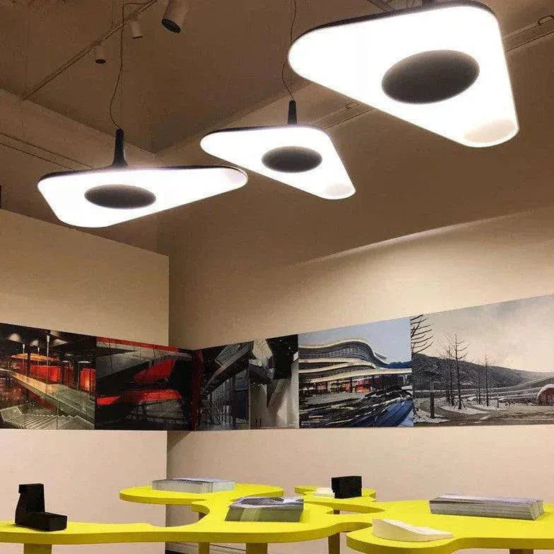 Lustre Élégant Au Design Moderne Noir - Clowas.fr