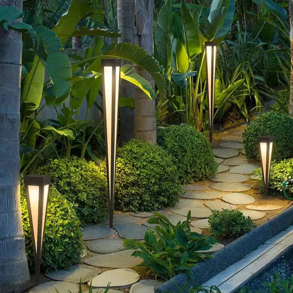 Lampes Extérieures Solaires Jardin Décoratives Étanches Pelouse - Clowas.fr