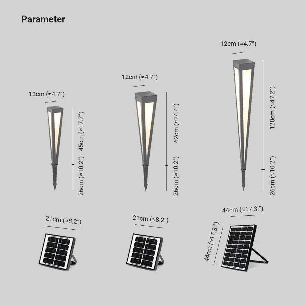 Lampes Extérieures Solaires Jardin Décoratives Étanches Pelouse - Clowas.fr