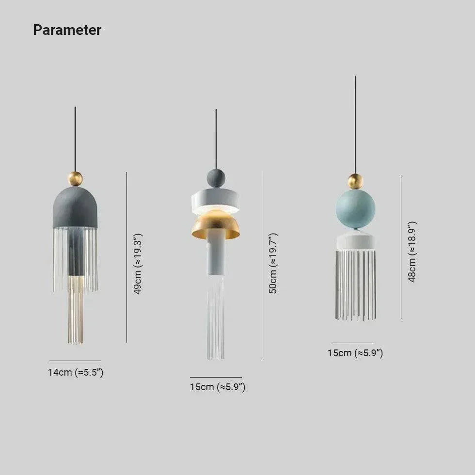 Suspension Frange Moderne Créative Nordique - Clowas.fr