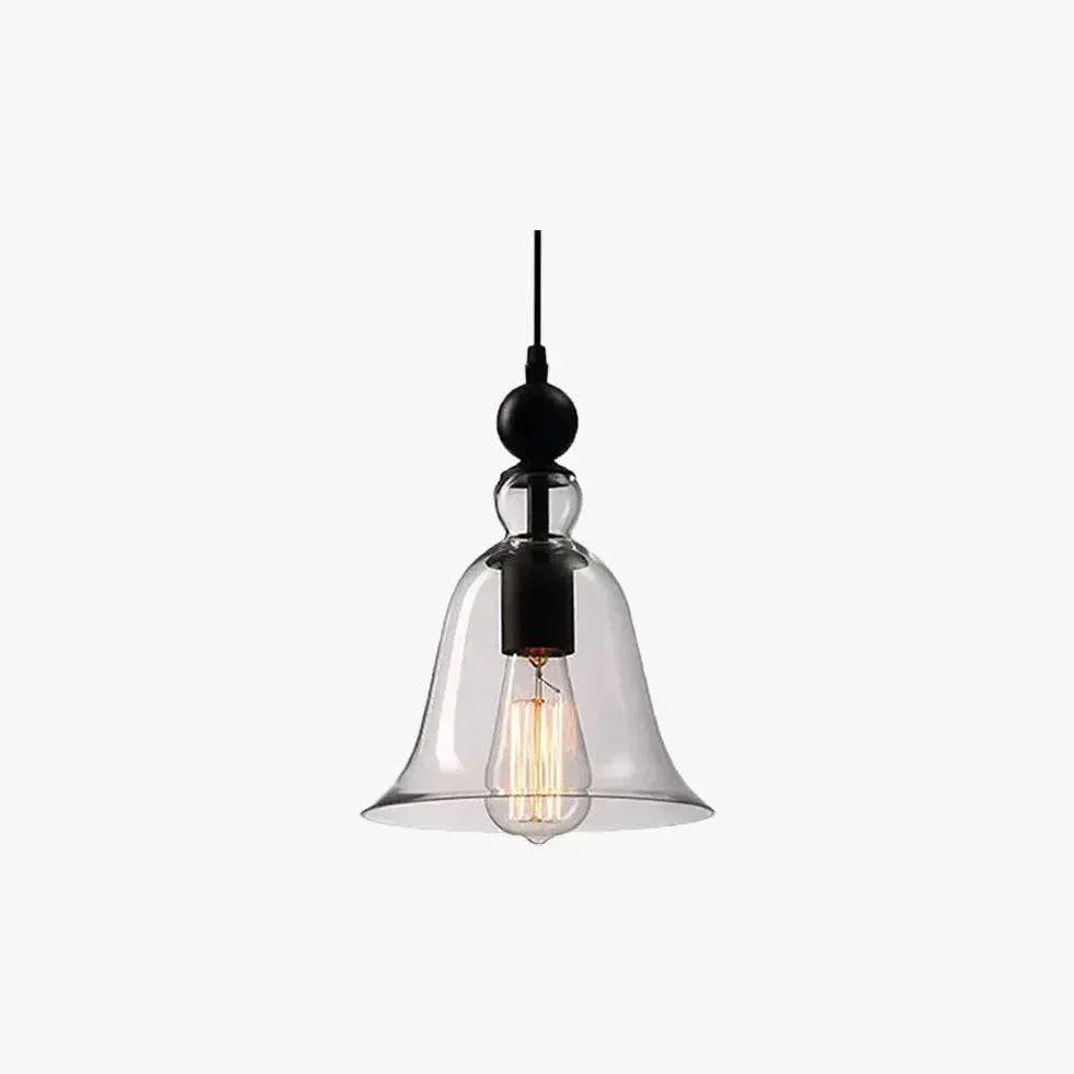 Suspension Lustre Industriel Verre Nordique Vintage - Clowas.fr