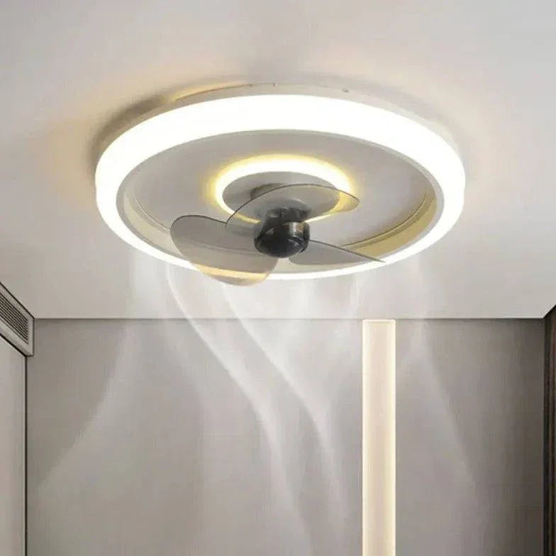 Petit Plafonnier Led Ventilateur Moderne Éclairage - Clowas.fr