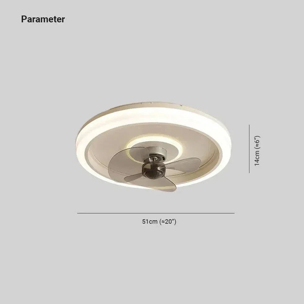 Petit Plafonnier Led Ventilateur Moderne Éclairage - Clowas.fr
