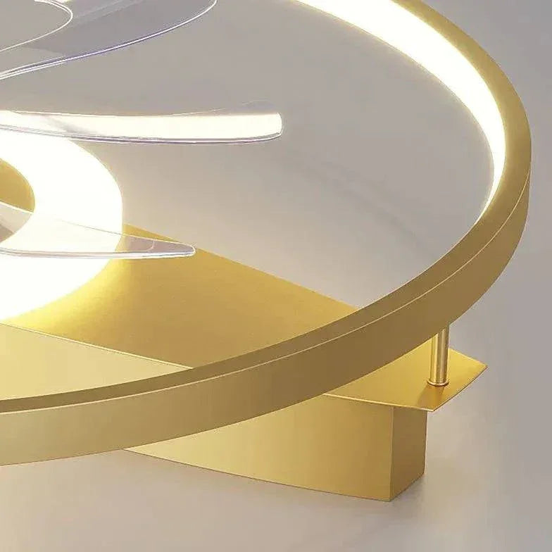 Plafonnier Créatif À Ventilateur Intégré À Led - Clowas.fr