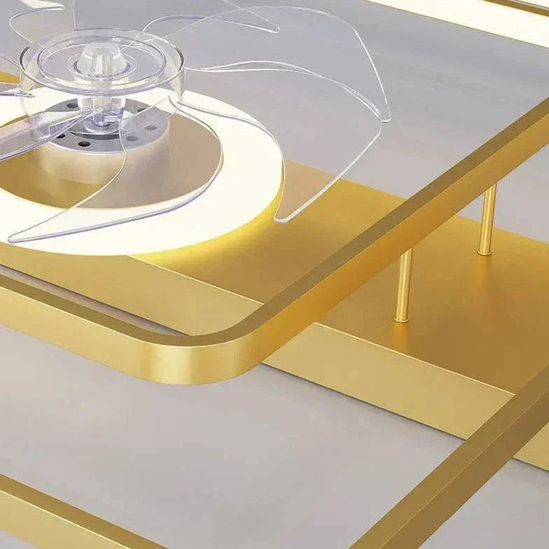 Plafonnier Créatif À Ventilateur Intégré À Led - Clowas.fr