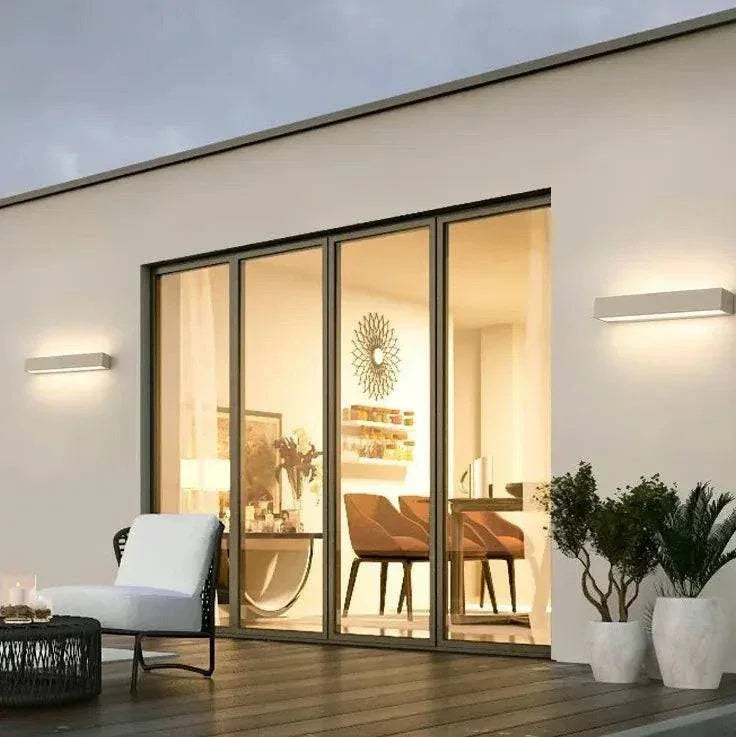 Appliques Murales Extérieures Supérieures Et Inférieures De Patio Étanches - Clowas.fr